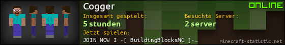 Benutzerleisten 560x90 für Cogger