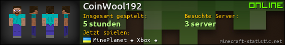 Benutzerleisten 560x90 für CoinWool192