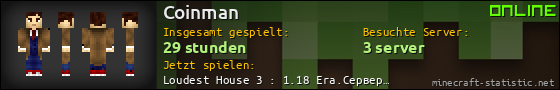 Benutzerleisten 560x90 für Coinman