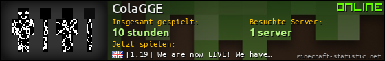 Benutzerleisten 560x90 für ColaGGE