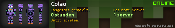 Benutzerleisten 560x90 für Colao