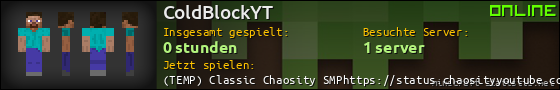 Benutzerleisten 560x90 für ColdBlockYT