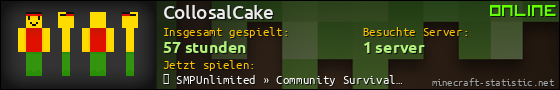 Benutzerleisten 560x90 für CollosalCake