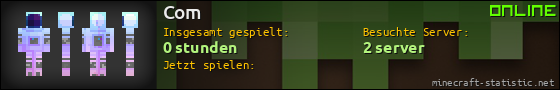 Benutzerleisten 560x90 für Com