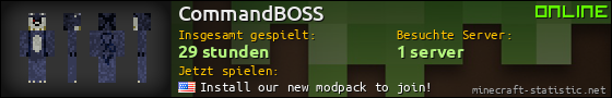 Benutzerleisten 560x90 für CommandBOSS