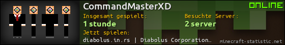 Benutzerleisten 560x90 für CommandMasterXD