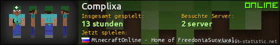 Benutzerleisten 560x90 für Complixa