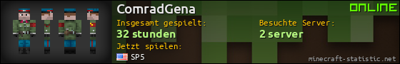 Benutzerleisten 560x90 für ComradGena