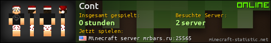 Benutzerleisten 560x90 für Cont
