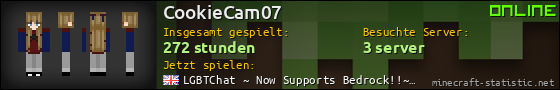 Benutzerleisten 560x90 für CookieCam07