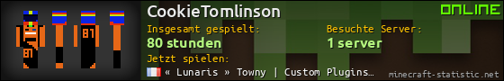 Benutzerleisten 560x90 für CookieTomlinson