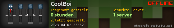 Benutzerleisten 560x90 für CoolBoi
