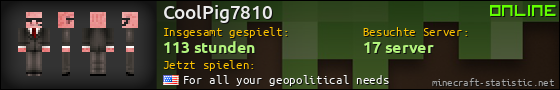 Benutzerleisten 560x90 für CoolPig7810