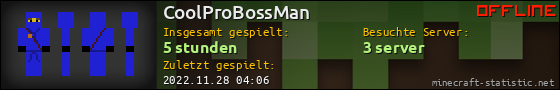 Benutzerleisten 560x90 für CoolProBossMan