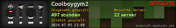 Benutzerleisten 560x90 für Coolboygym2