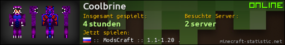 Benutzerleisten 560x90 für Coolbrine