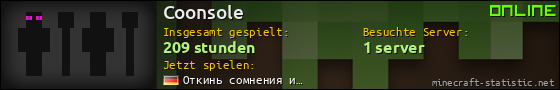 Benutzerleisten 560x90 für Coonsole