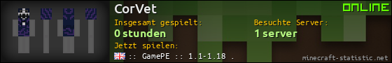 Benutzerleisten 560x90 für CorVet