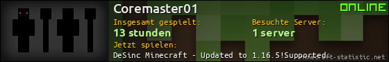 Benutzerleisten 560x90 für Coremaster01