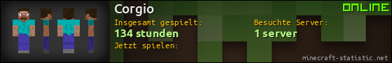 Benutzerleisten 560x90 für Corgio