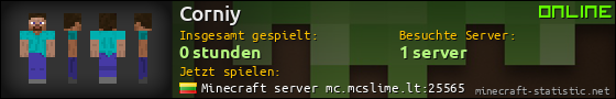 Benutzerleisten 560x90 für Corniy