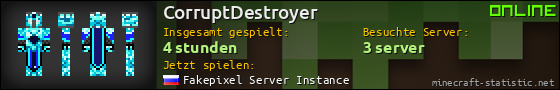 Benutzerleisten 560x90 für CorruptDestroyer