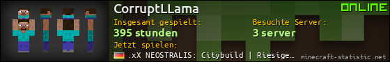 Benutzerleisten 560x90 für CorruptLLama