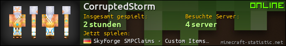 Benutzerleisten 560x90 für CorruptedStorm