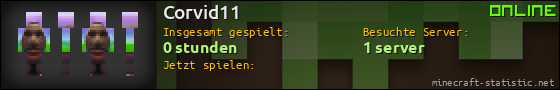 Benutzerleisten 560x90 für Corvid11