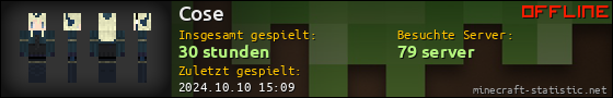 Benutzerleisten 560x90 für Cose
