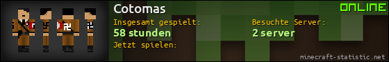 Benutzerleisten 560x90 für Cotomas