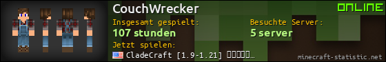 Benutzerleisten 560x90 für CouchWrecker