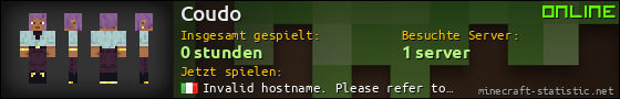 Benutzerleisten 560x90 für Coudo