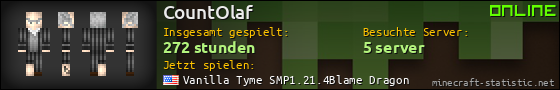 Benutzerleisten 560x90 für CountOlaf