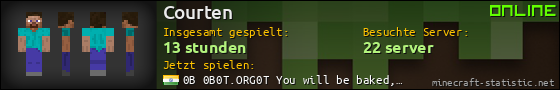 Benutzerleisten 560x90 für Courten
