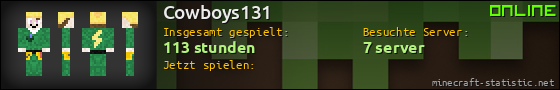 Benutzerleisten 560x90 für Cowboys131