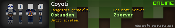 Benutzerleisten 560x90 für Coyoti