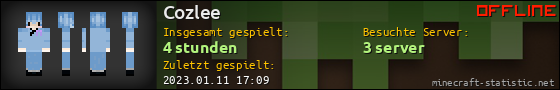 Benutzerleisten 560x90 für Cozlee