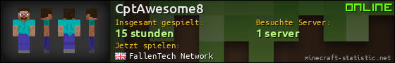 Benutzerleisten 560x90 für CptAwesome8