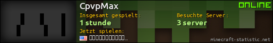 Benutzerleisten 560x90 für CpvpMax