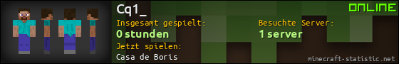 Benutzerleisten 560x90 für Cq1_