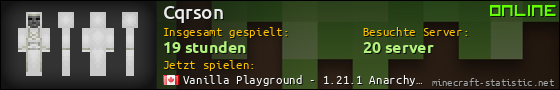 Benutzerleisten 560x90 für Cqrson