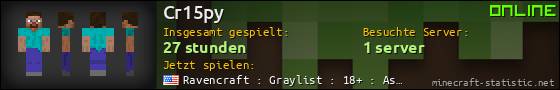 Benutzerleisten 560x90 für Cr15py