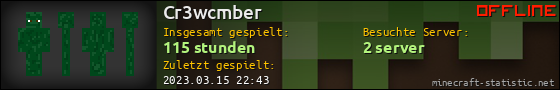 Benutzerleisten 560x90 für Cr3wcmber