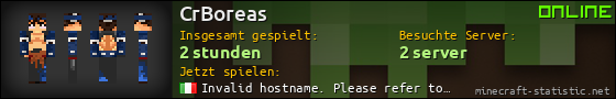 Benutzerleisten 560x90 für CrBoreas
