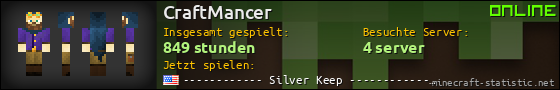 Benutzerleisten 560x90 für CraftMancer