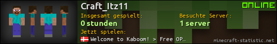 Benutzerleisten 560x90 für Craft_Itz11