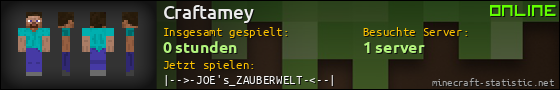 Benutzerleisten 560x90 für Craftamey