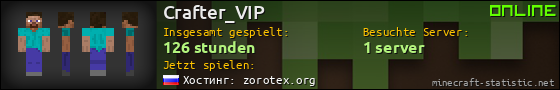 Benutzerleisten 560x90 für Crafter_VIP