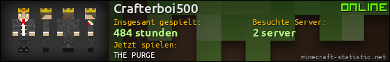 Benutzerleisten 560x90 für Crafterboi500